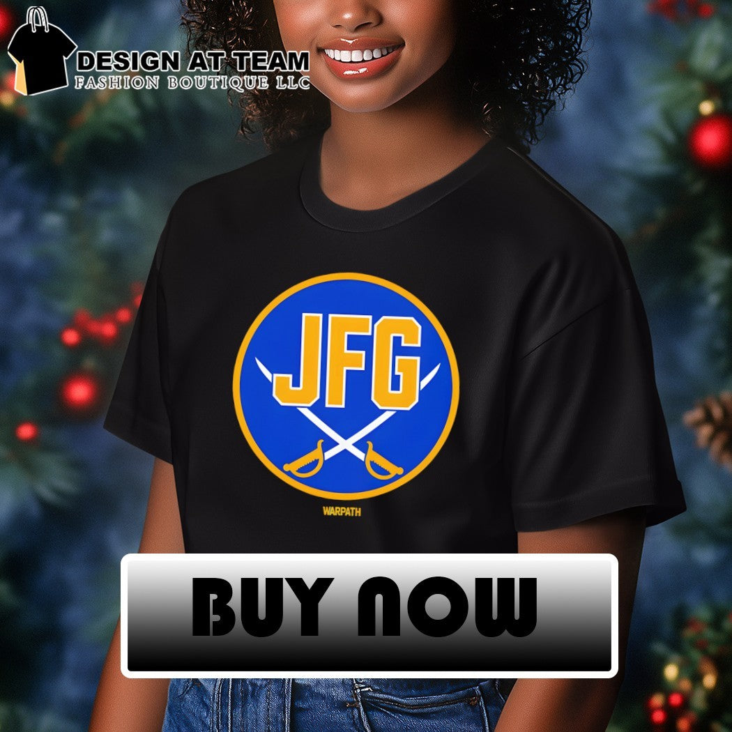 Buffalo Sabres Hockey JFG Warpath logo 2026 shirt