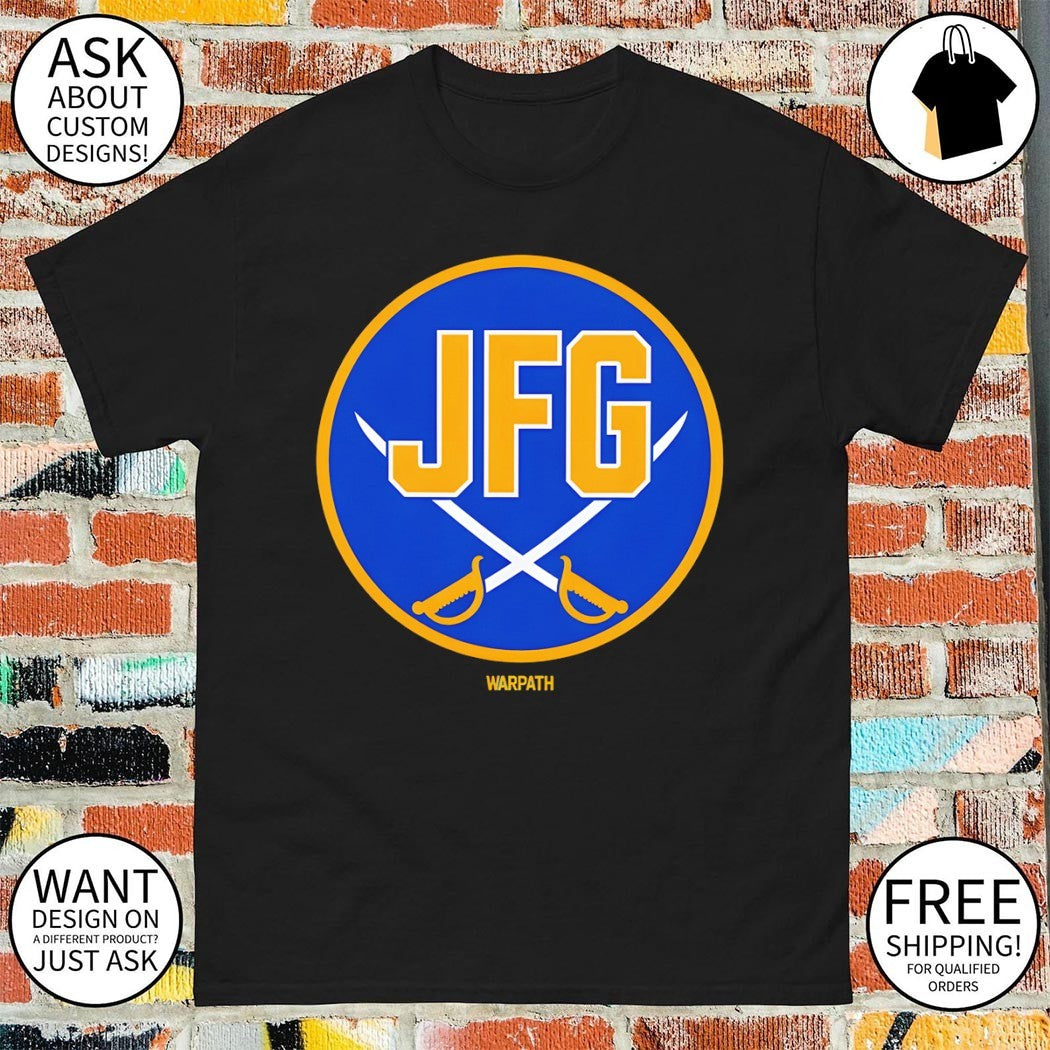 Buffalo Sabres Hockey JFG Warpath logo 2026 shirt