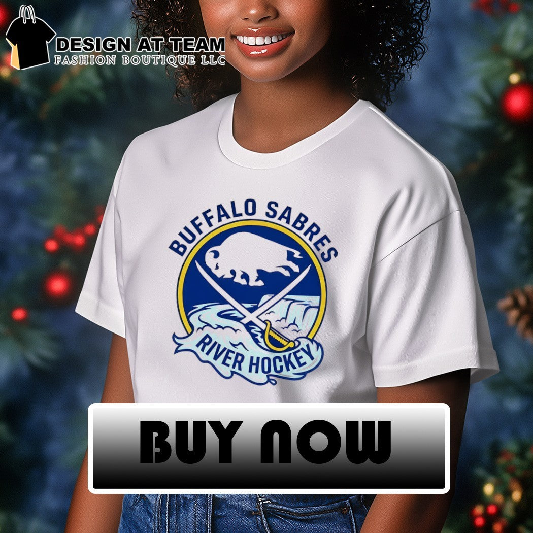 Buffalo Sabres Hockey NHL River Hockey logo shirt