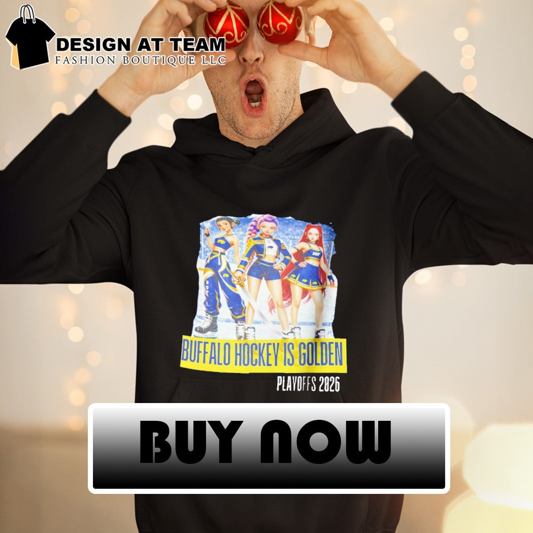 Buffalo Sabres Kpop Demon Hunter Buffalo hockey is golden playoffs 2026 shirt