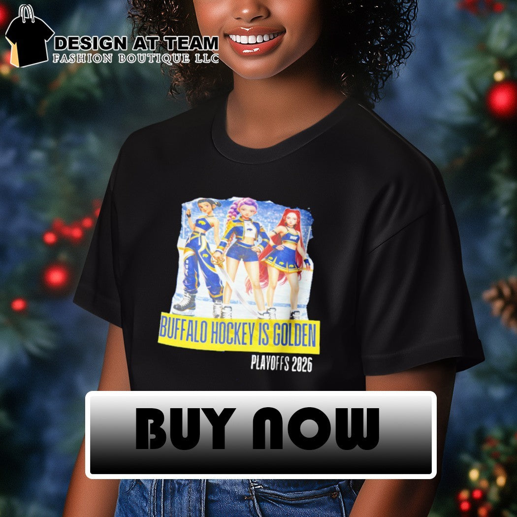 Buffalo Sabres Kpop Demon Hunter Buffalo hockey is golden playoffs 2026 shirt