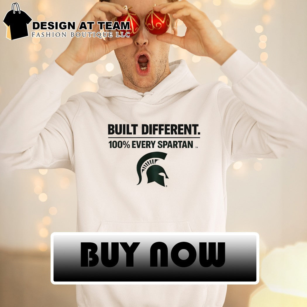 Built Different Michigan State Spartans Basketball NBA 2026 shirt