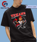 CJ Stroud Houston Texans MLB State Map caricature shirt