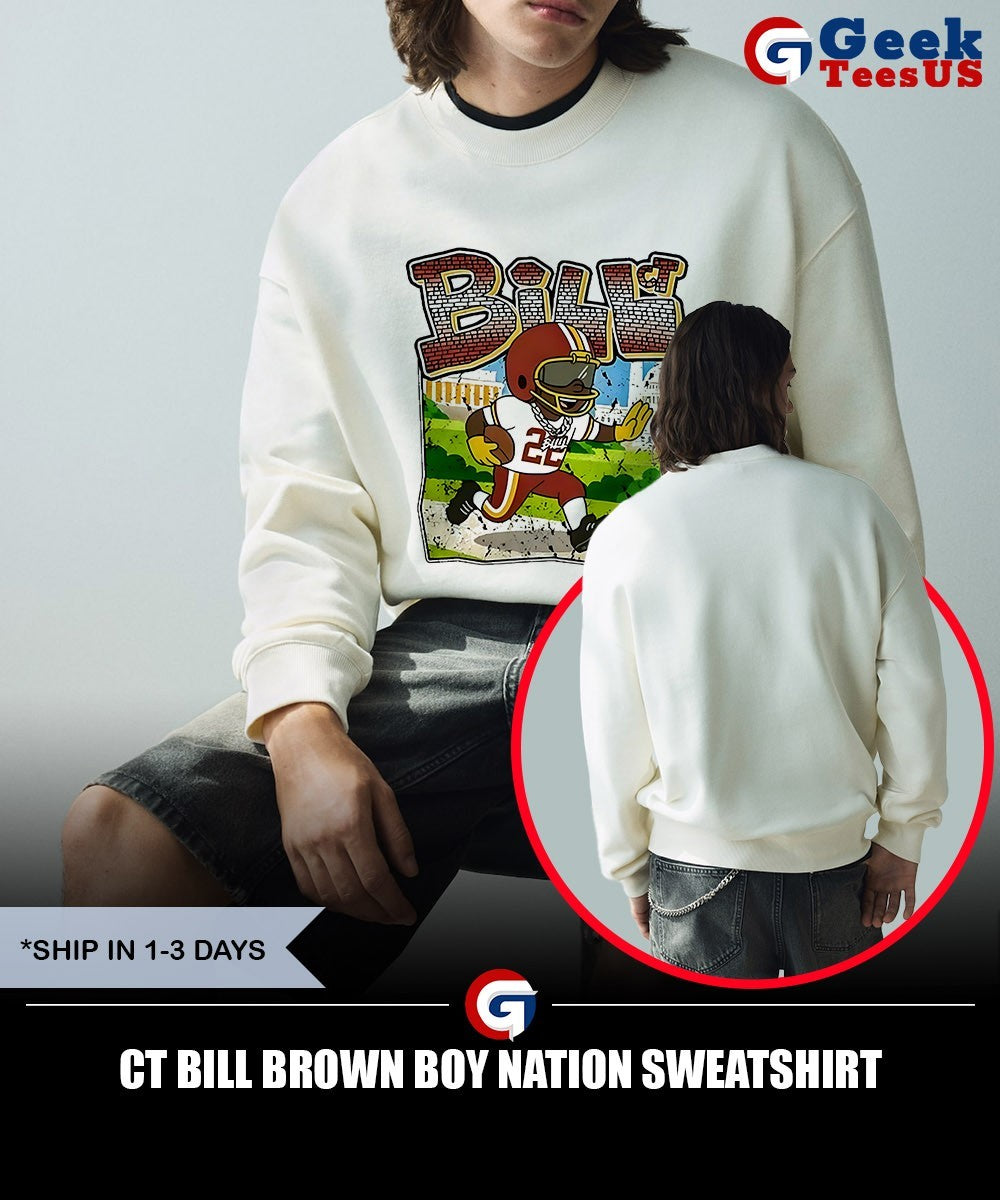 CT Bill Brown Boy Nation shirt