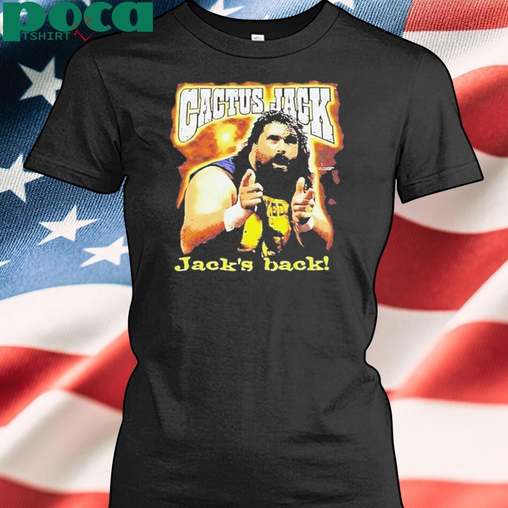 Cactus Jack Wwf Jacks Back Vintage Shirt