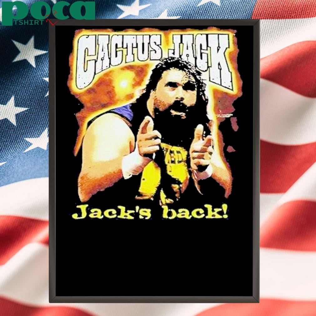 Cactus Jack Wwf Jacks Back Vintage Shirt