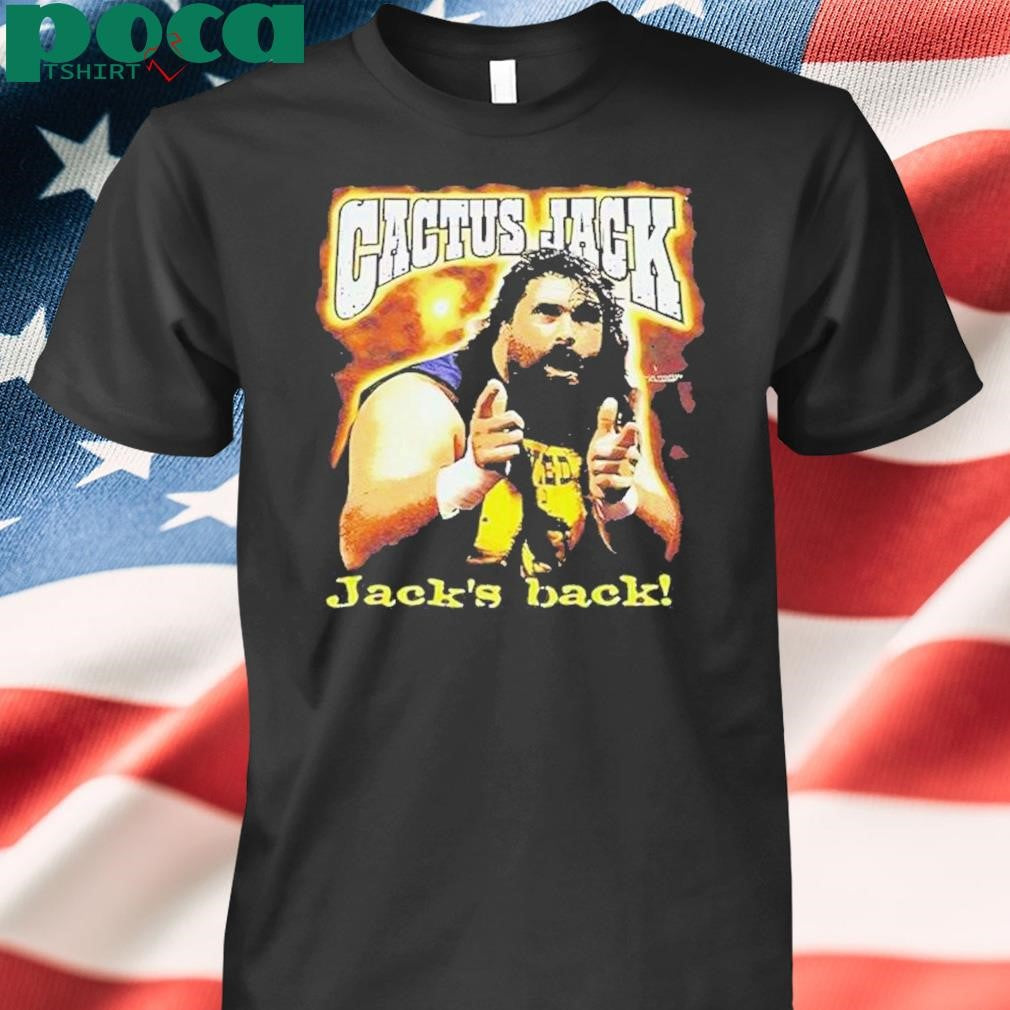 Cactus Jack Wwf Jacks Back Vintage Shirt