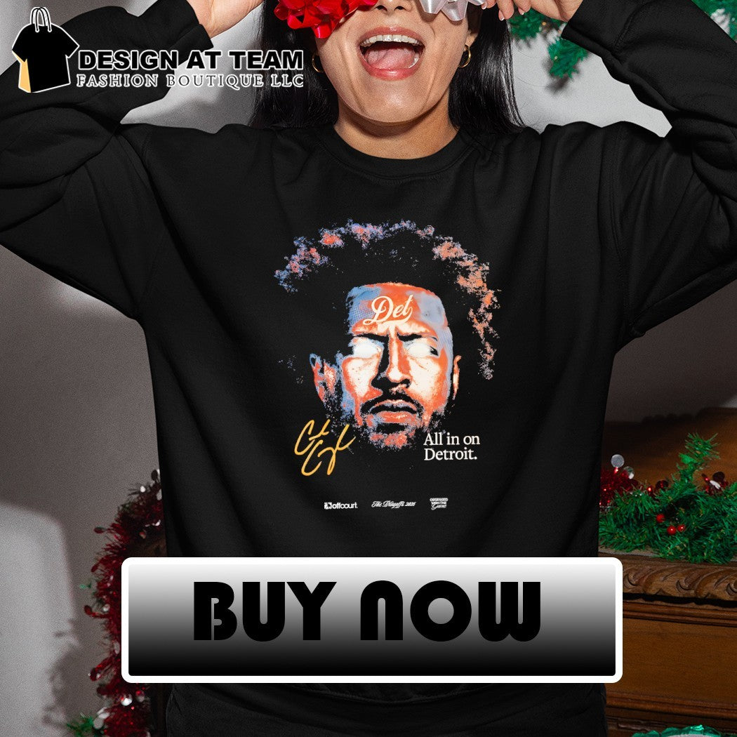 Cade Cunningham Detroit Pistons All In On Detroit NBA 2026 shirt