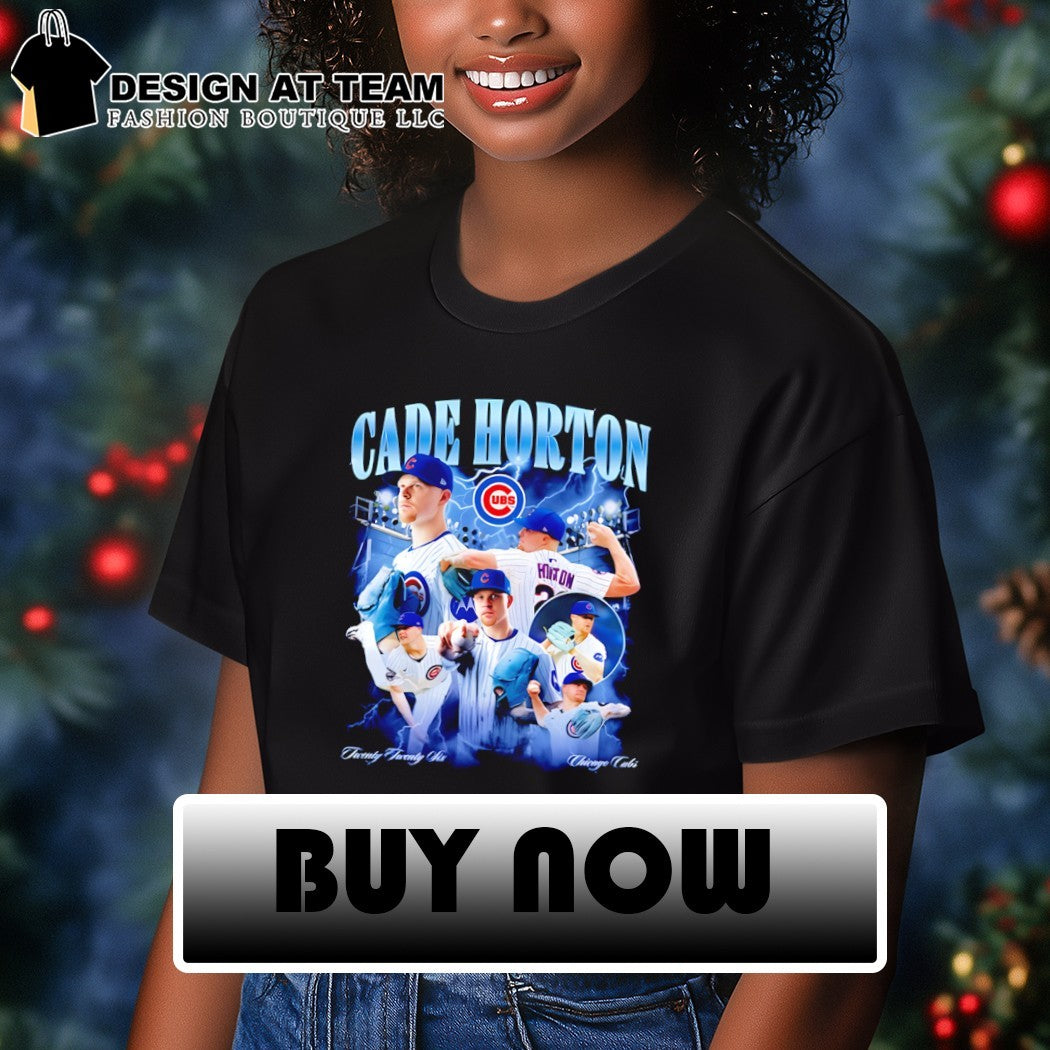Cade Horton Chicago Cubs Baseball player MLB graphic shirt