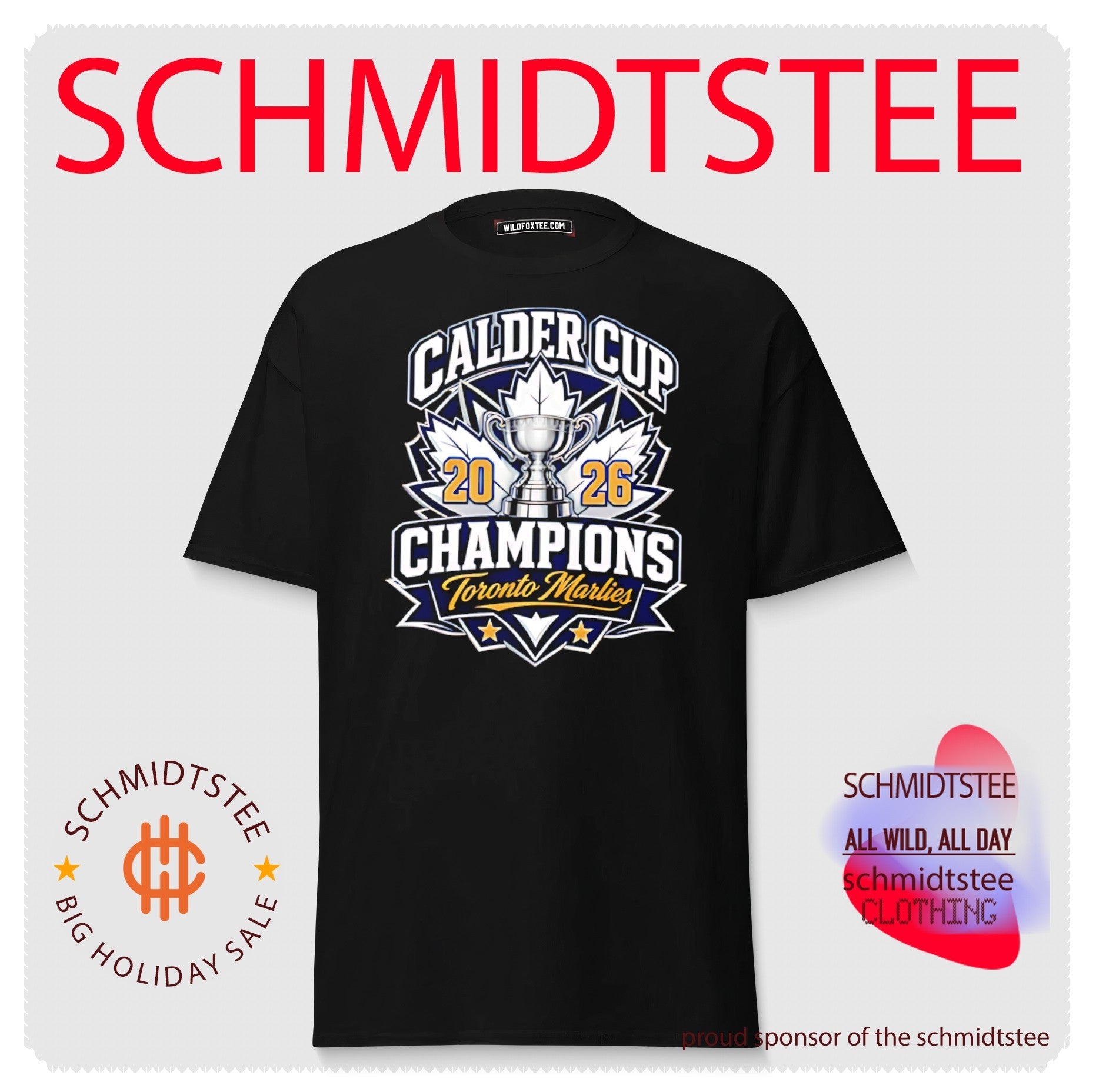 Calder Cup Champions 2026 Toronto Marlies trophy shirt