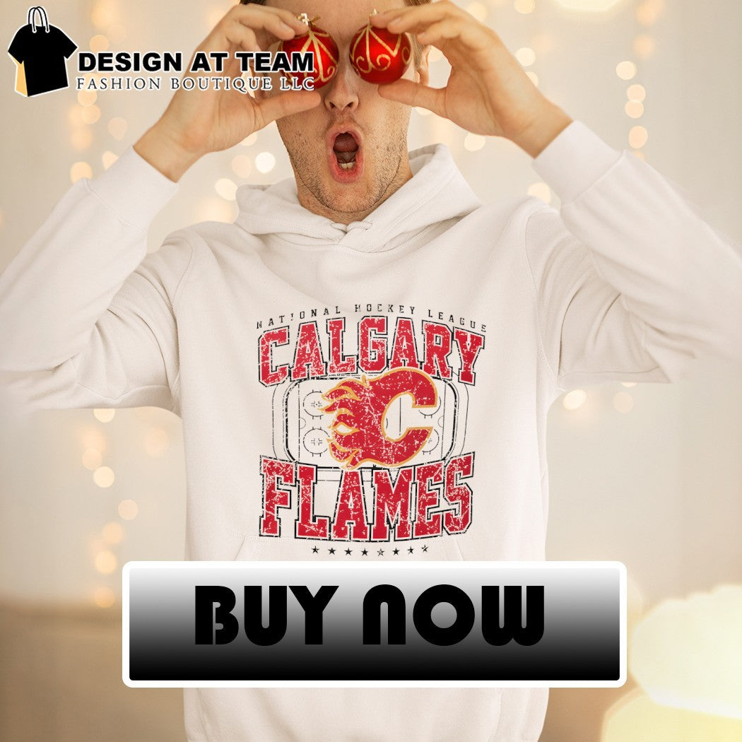 Calgary Flames Hockey Starter Distressed Rink National Hockey League 2026 shirt