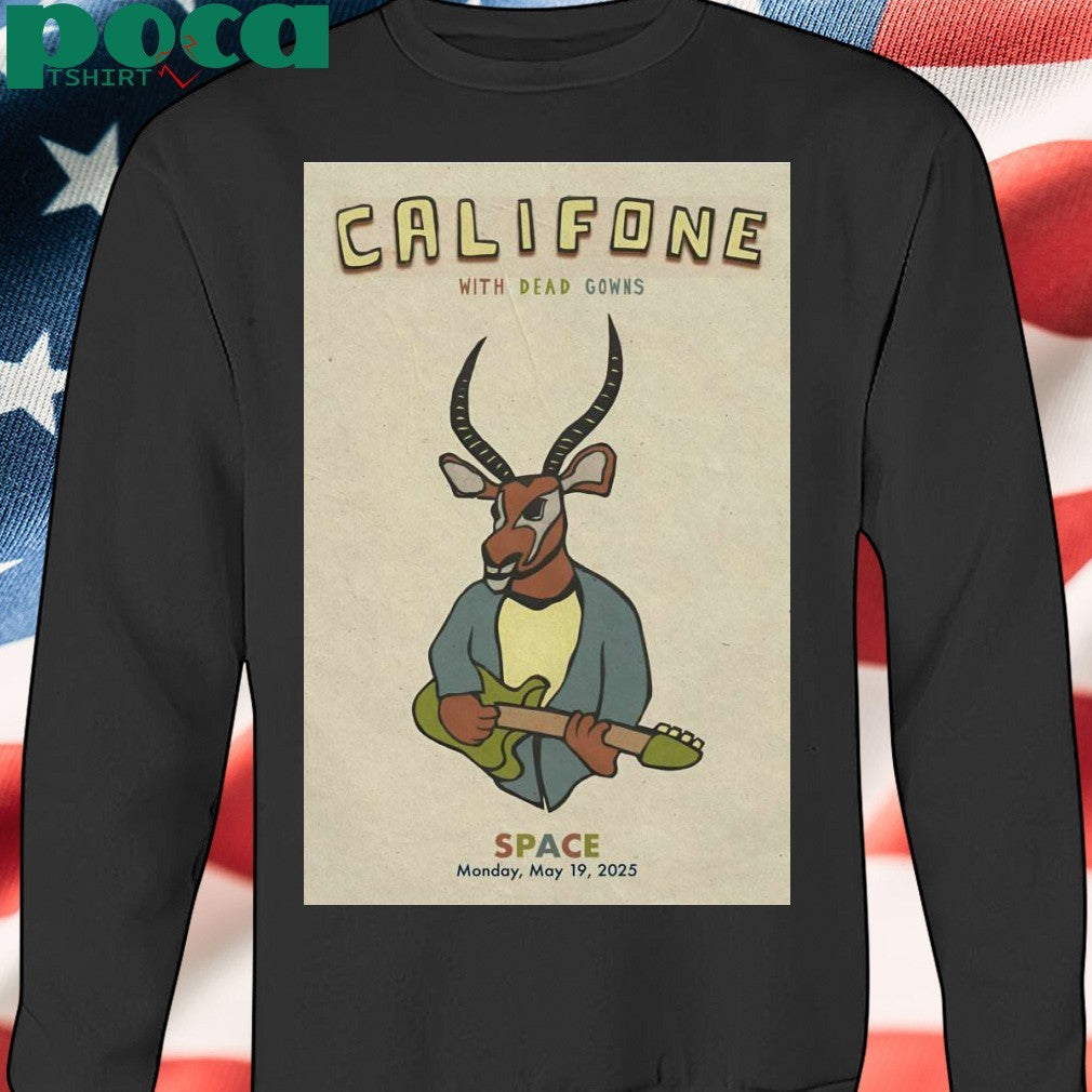 Califone With Dead Gowns 5-19-2025 SPACE In Portland ME Poster Shirt
