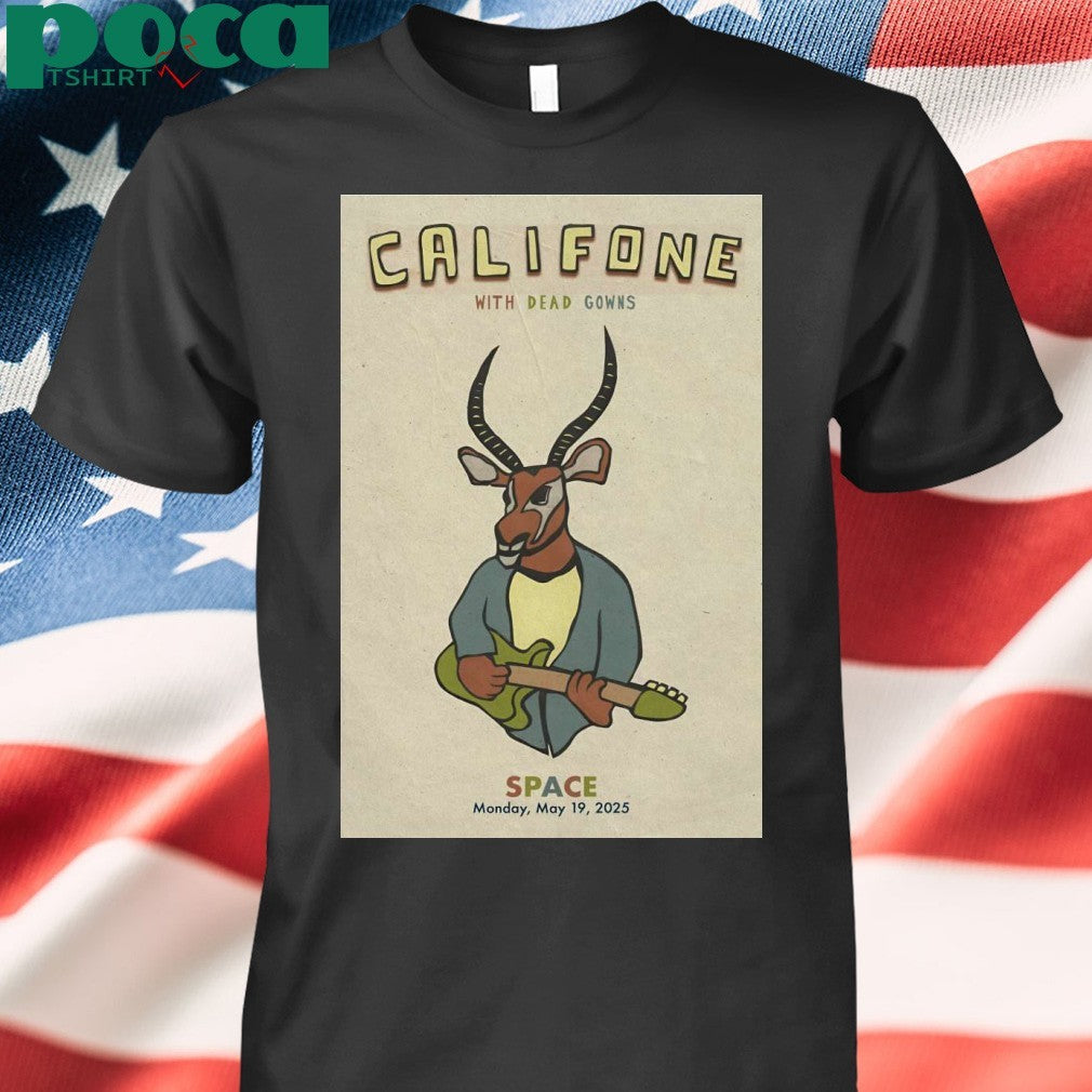 Califone With Dead Gowns 5-19-2025 SPACE In Portland ME Poster Shirt
