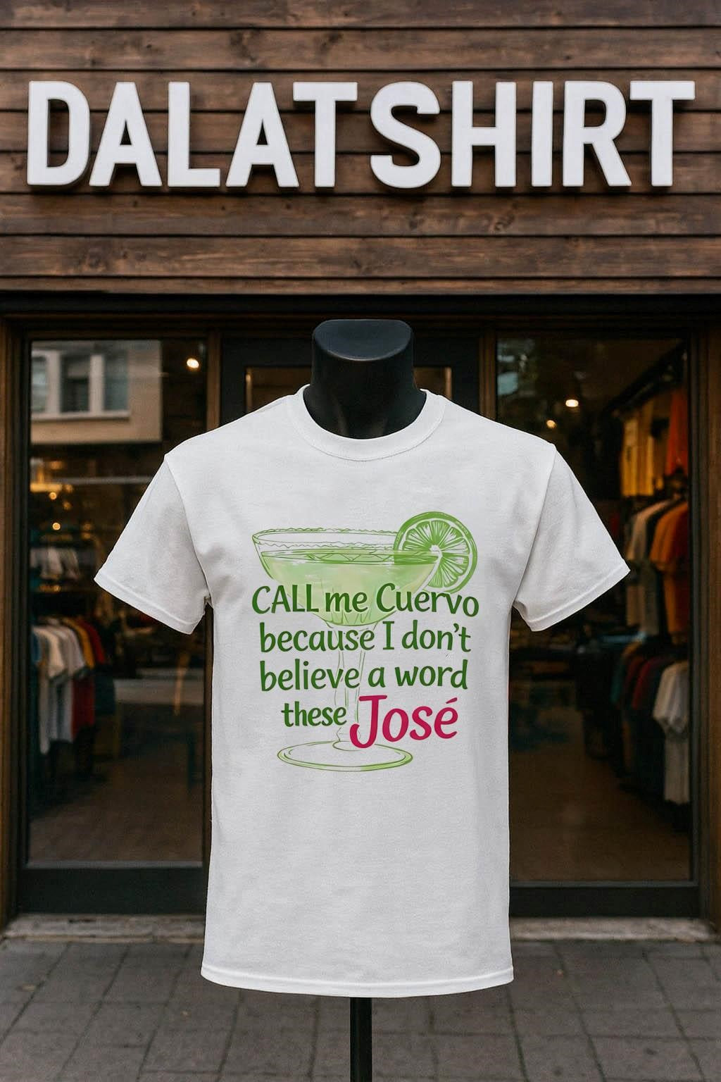 Call me Cuervo because I don’t believe a word these José shirt