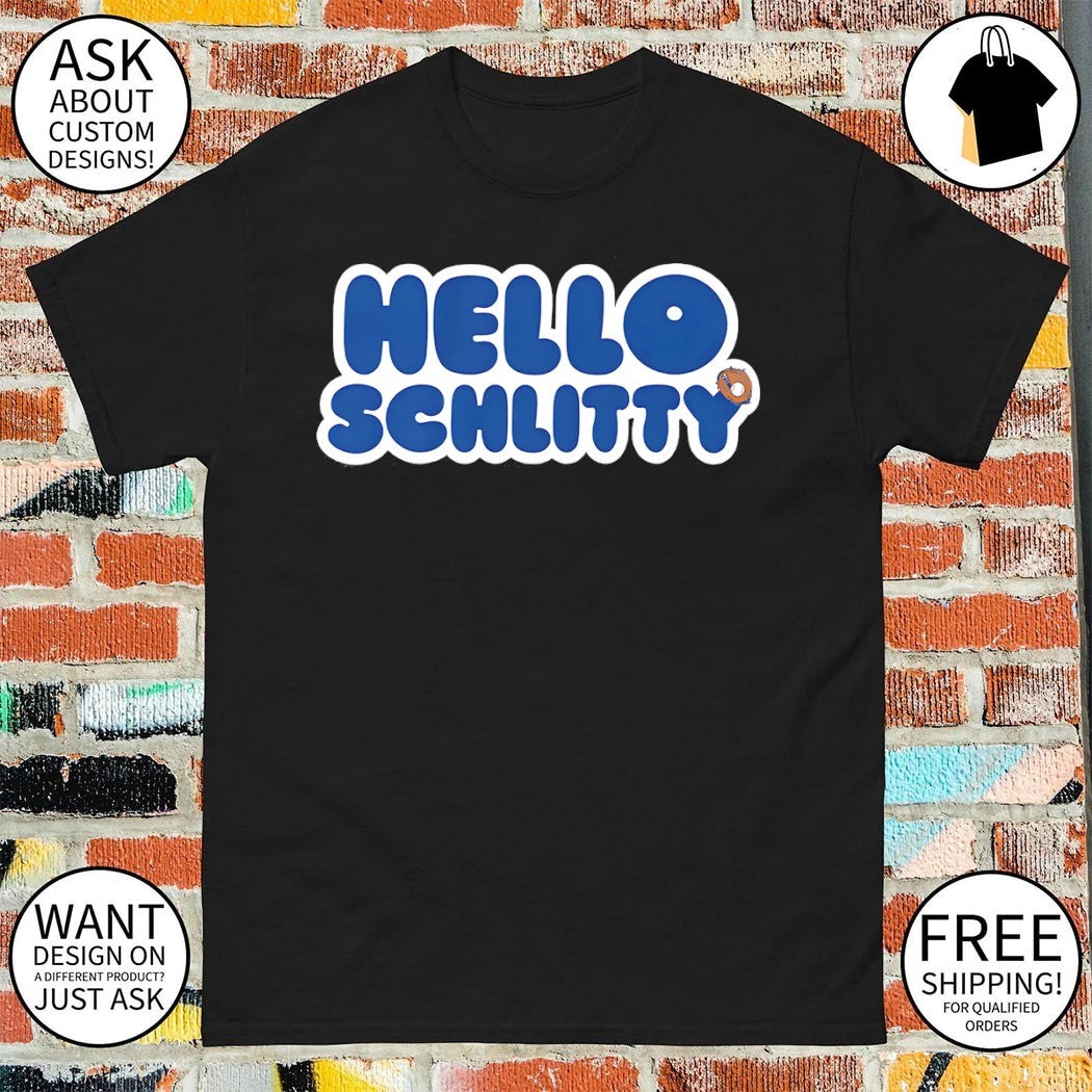 Cam Schlittler New York Yankees Baseball Hello Schlitty 2026 shirt