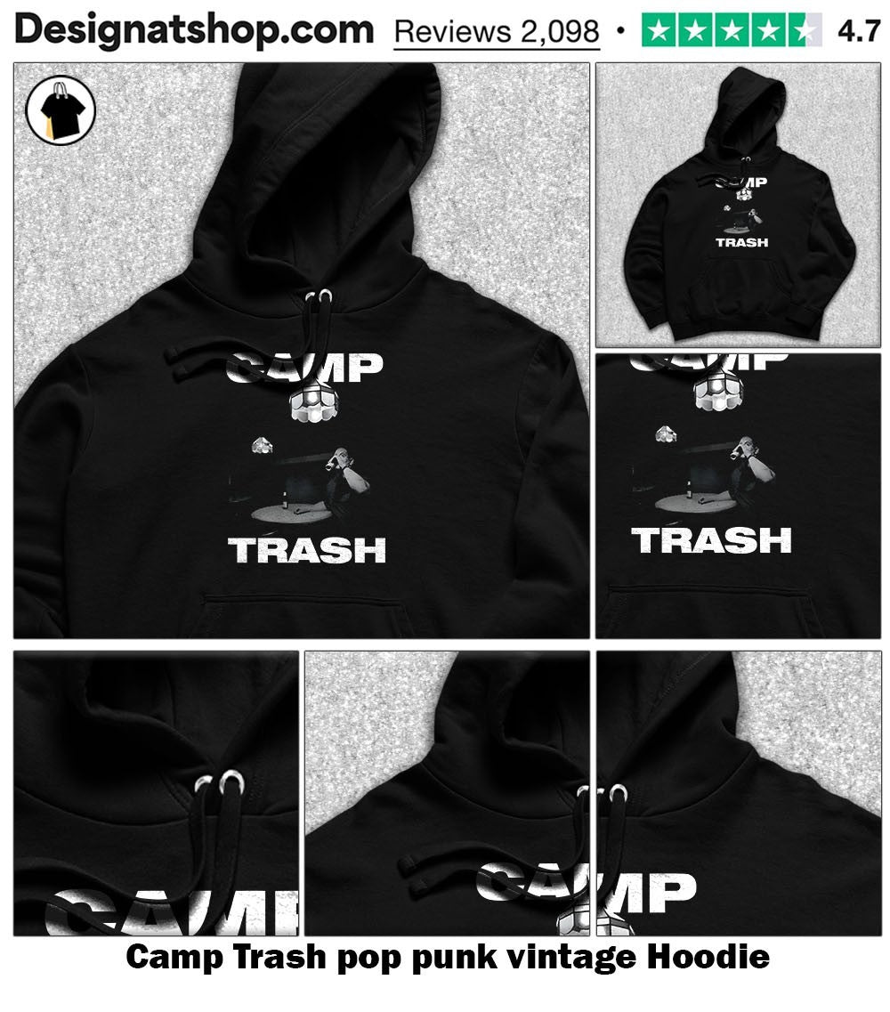 Camp Trash pop punk vintage shirt