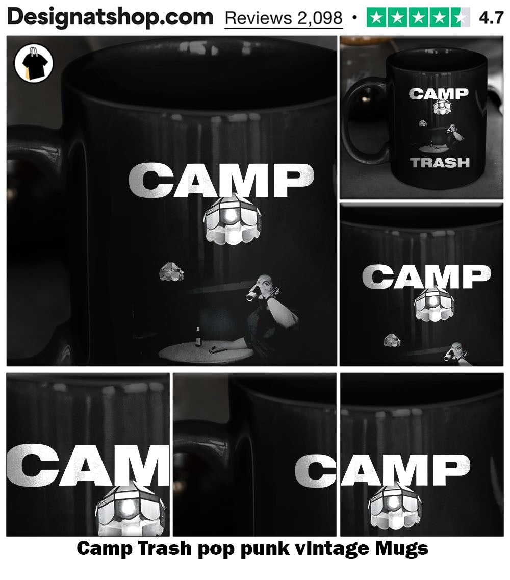 Camp Trash pop punk vintage shirt