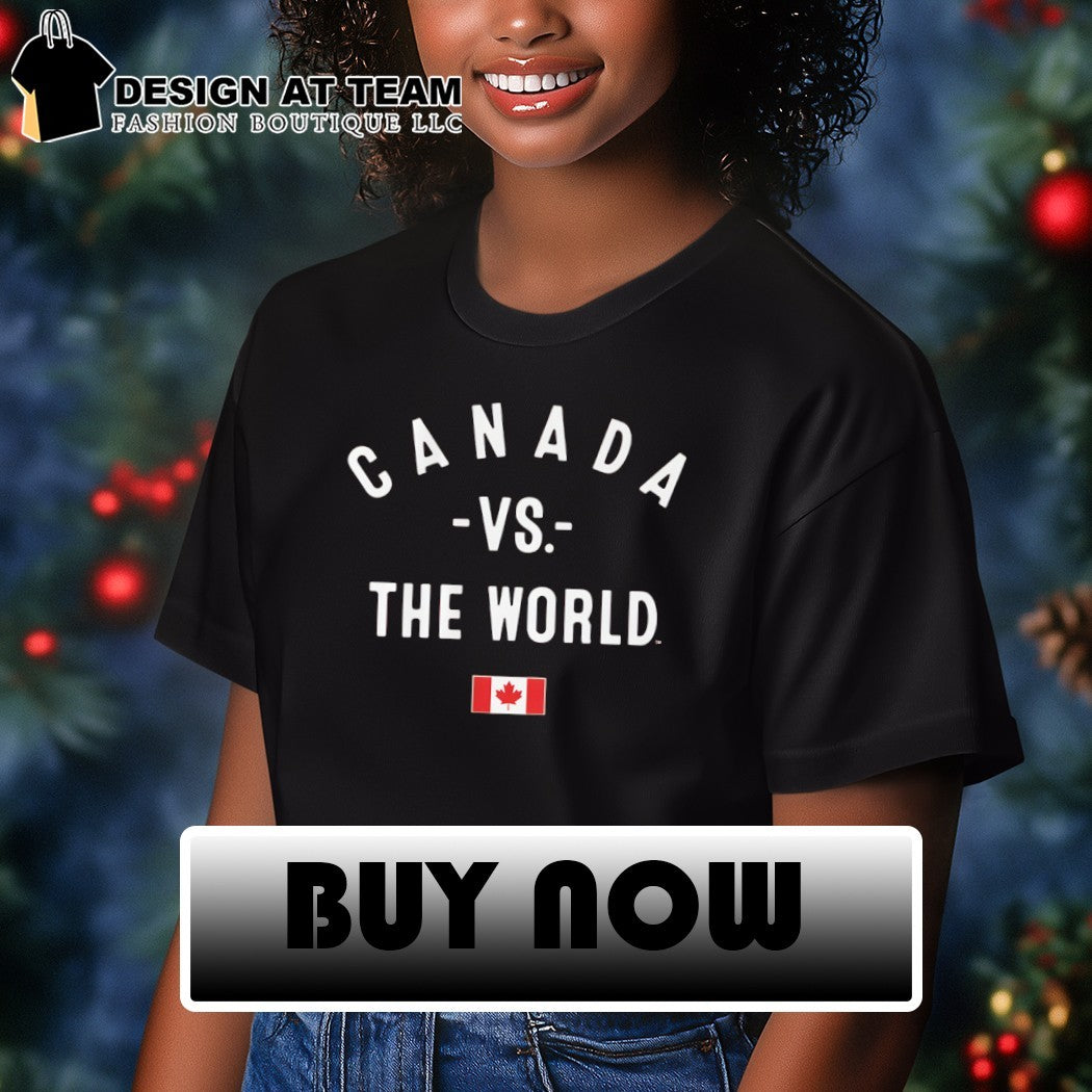Canada FC vs The World Canada flag shirt