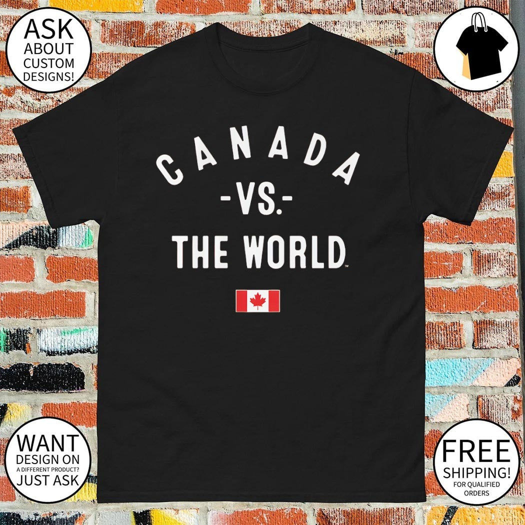 Canada FC vs The World Canada flag shirt