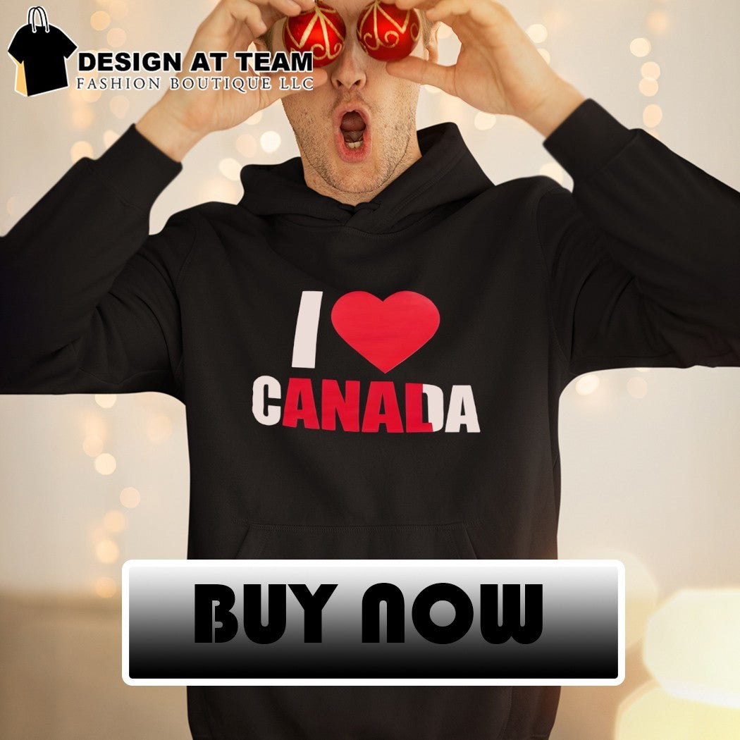 Canadian apparel I heart Canada Anal shirt