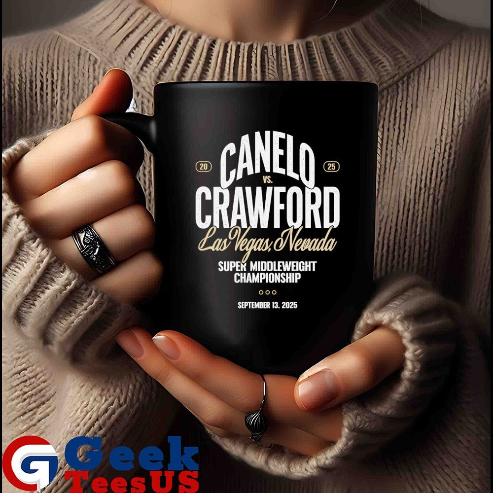 Canelo vs Crawford Super Middleweight Championship Las Vegas Nevada 2025 shirt