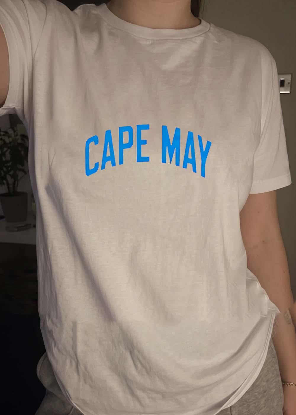 Cape May Beach Vacation Crewneck Shirt