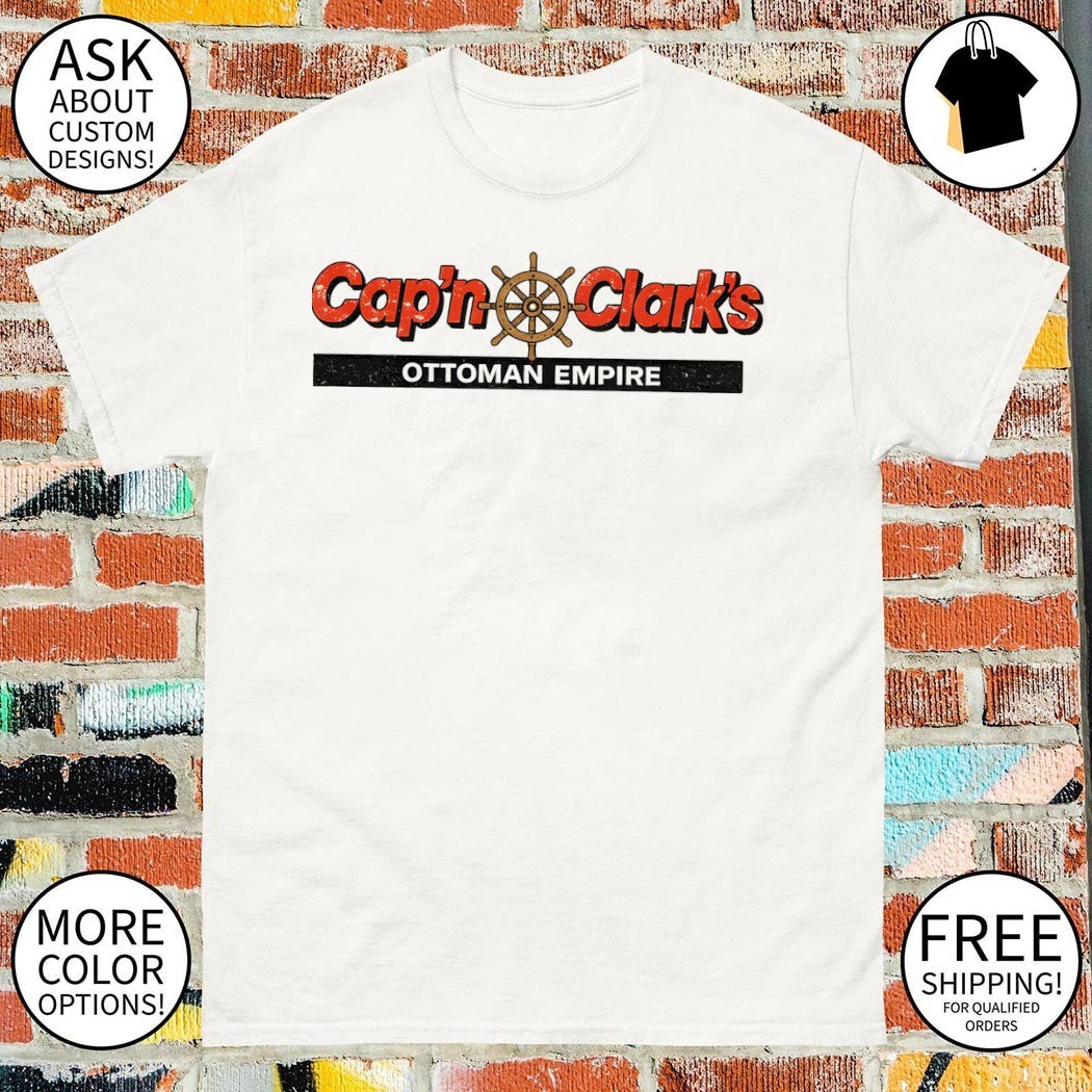 Cap’n Clark’s Ottoman Empire logo shirt