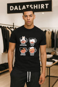 Cappuccino Latte Espresso Mocha Cute Coffee Cats shirt