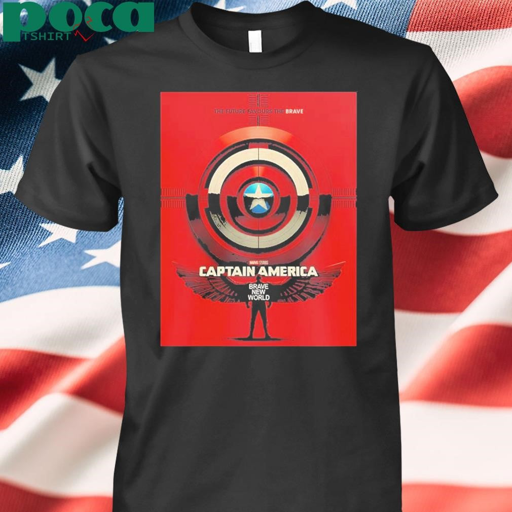 Captain America Brave New World New Poster In Cinemas February 14 2025 shirt