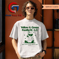 Captain Canary Yellow and Green football club shirt