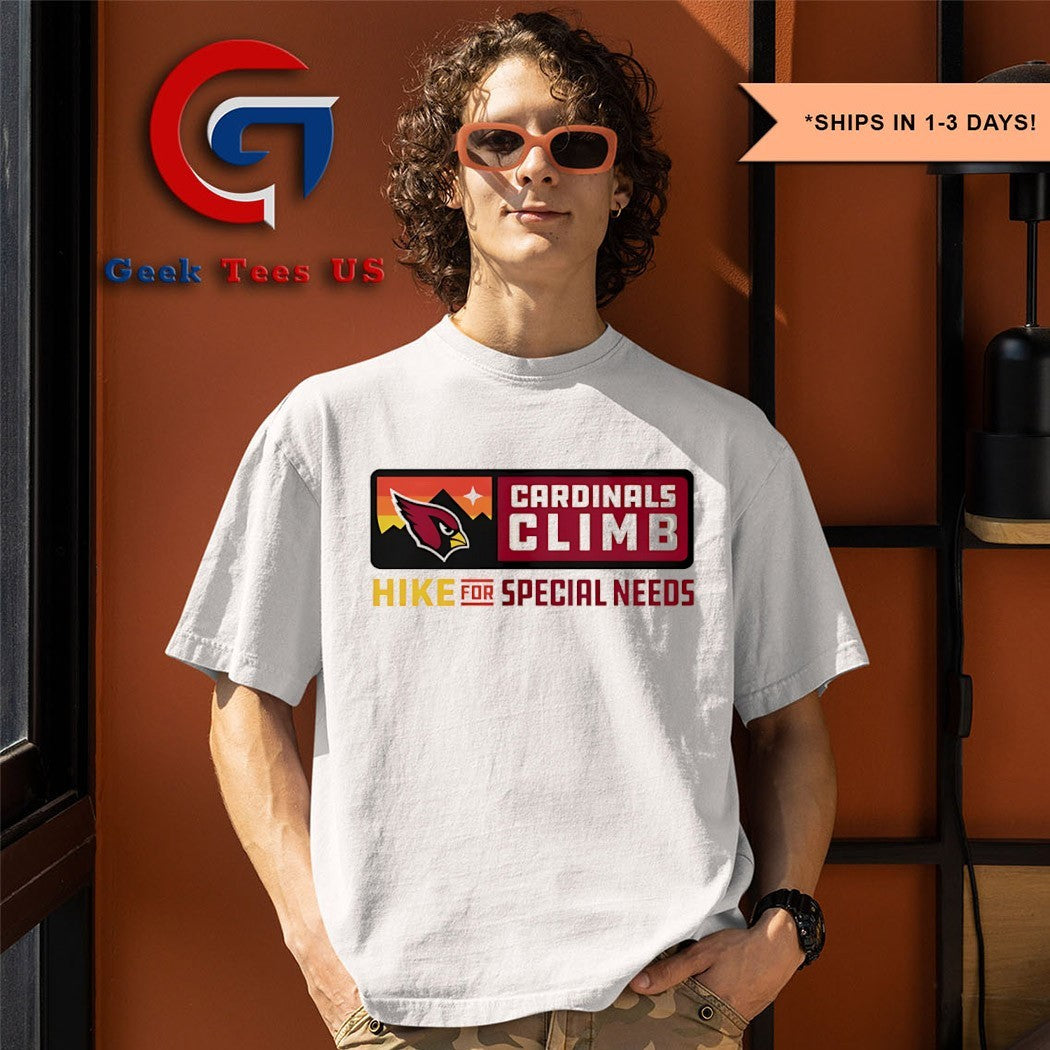 Cardinals Climb Hike For Special Needs shirt