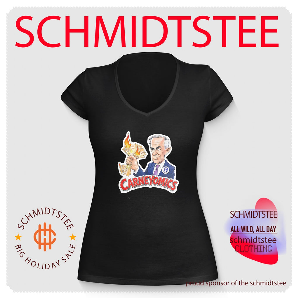 Carneyomics Mark Carney Burning Canadian Money shirt