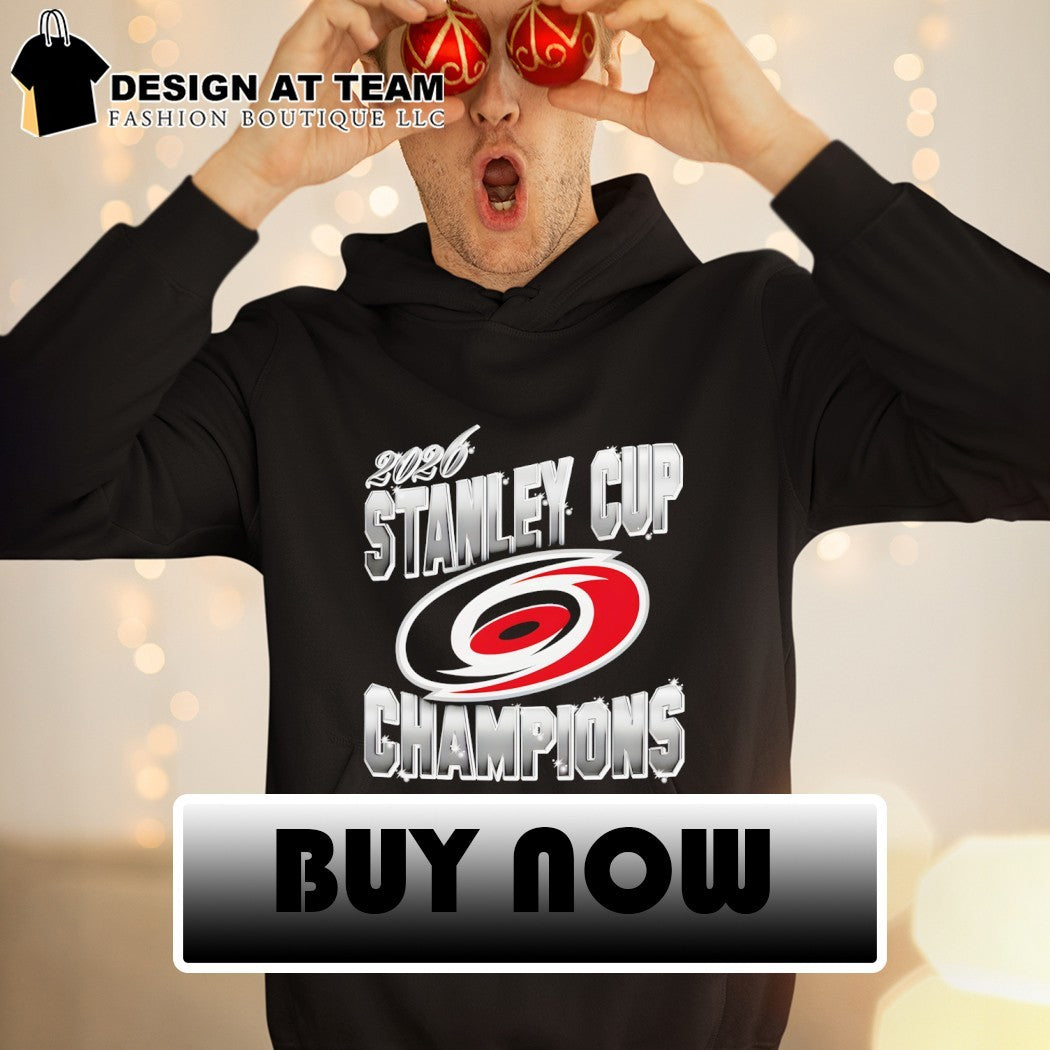 Carolina Hurricanes 2026 NHL Victory Celebration Stanley Cup Champions shirt