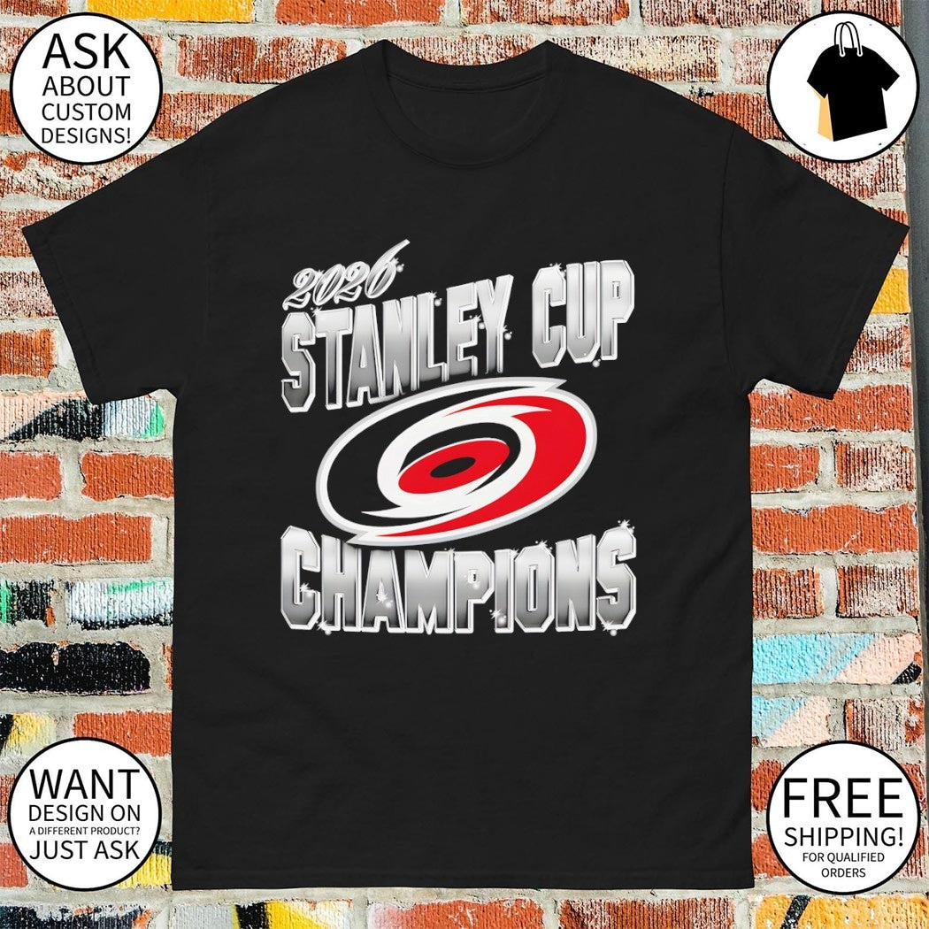 Carolina Hurricanes 2026 NHL Victory Celebration Stanley Cup Champions shirt
