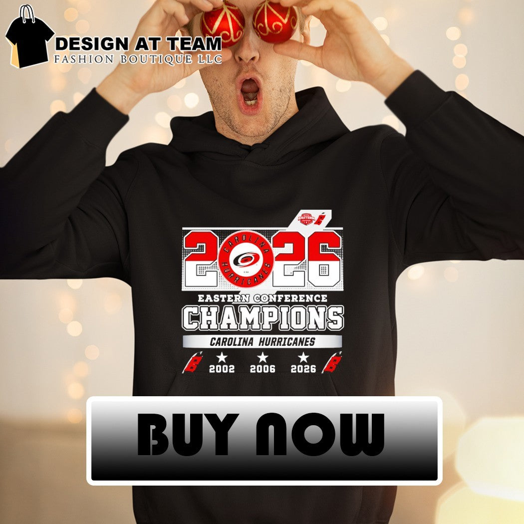 Carolina Hurricanes Hockey 2026 Stanley Cup Final Eastern Conference Champions shirt