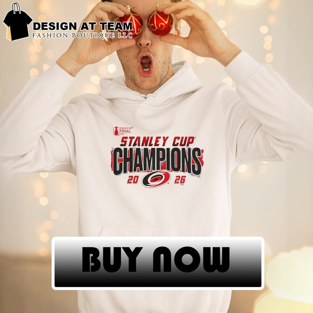 Carolina Hurricanes Hockey NHL 2026 Stanley Cup Champions Celebration shirt