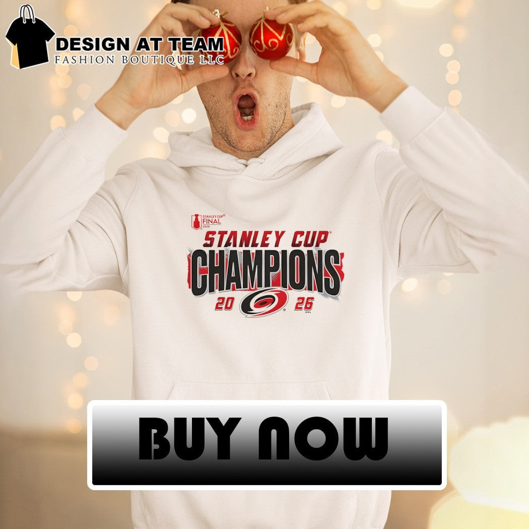 Carolina Hurricanes Hockey NHL 2026 Stanley Cup Champions Celebration shirt