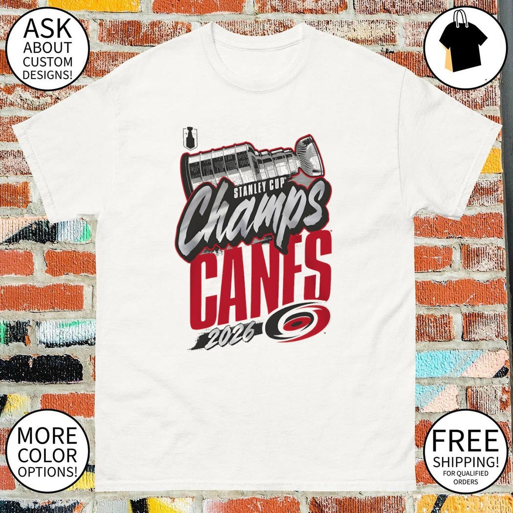 Carolina Hurricanes Hockey NHL 2026 Stanley Cup Champions Locker Room shirt