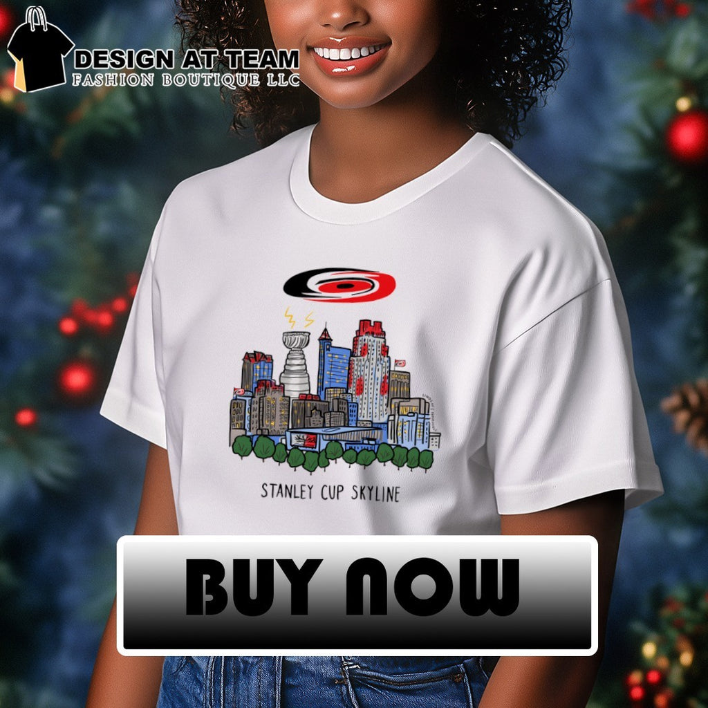 Carolina Hurricanes Hockey Raleigh Cityscape Stanley Cup Skyline 2026 shirt
