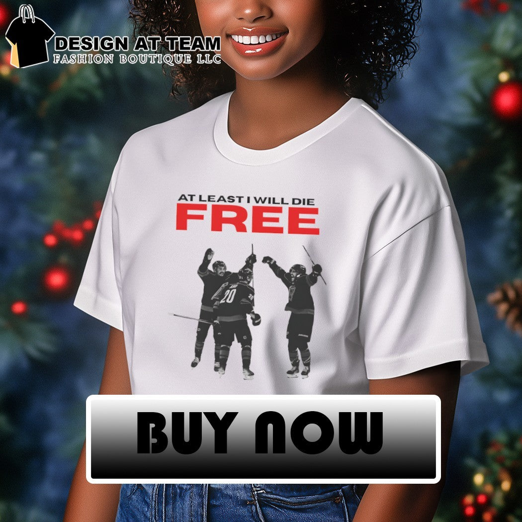 Carolina Hurricanes Hockey Team Sebastian Aho Celebration At Least I Will Die Free shirt