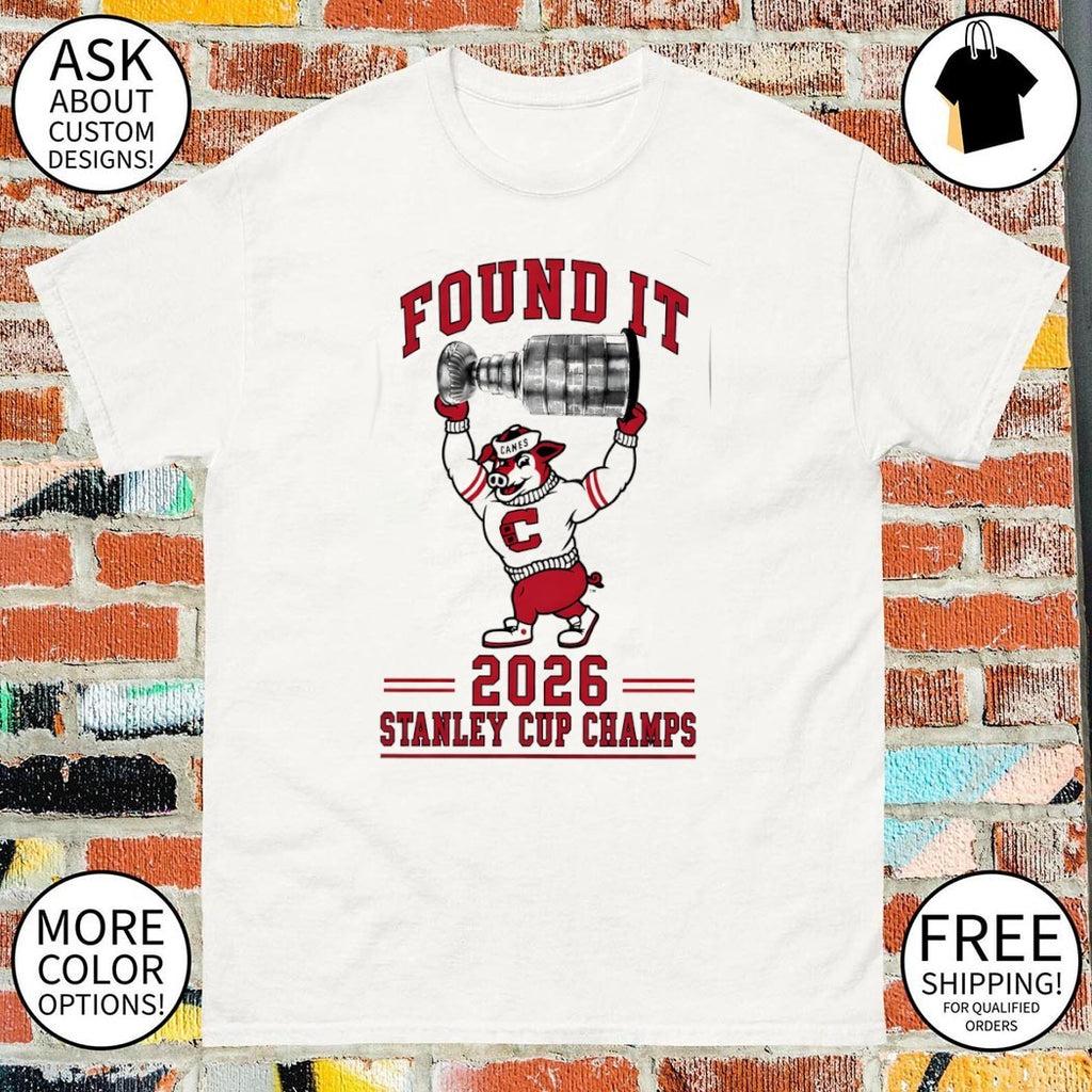 Carolina Hurricanes Mascot Hockey Ice Sports Found It 2026 Stanley Cup Champs shirt