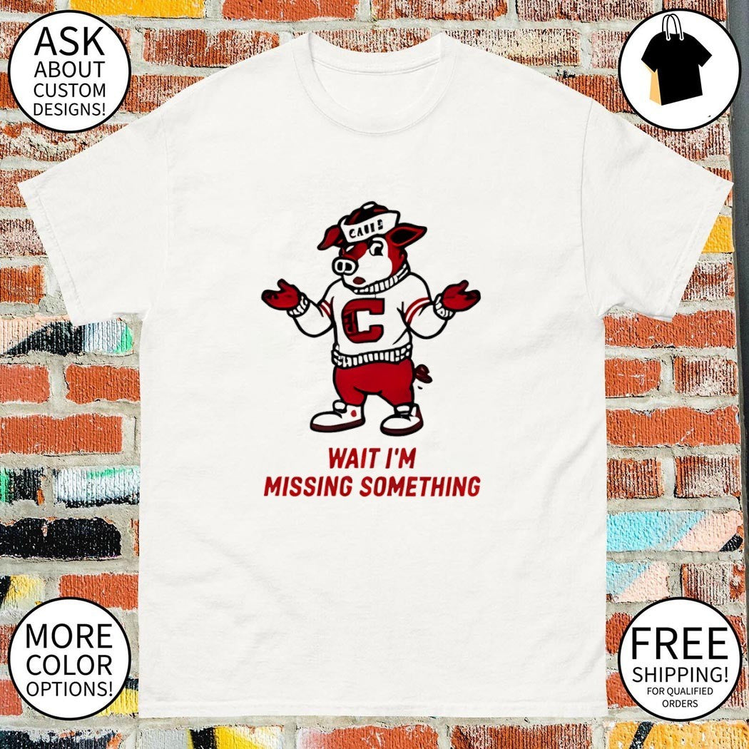 Carolina Hurricanes Mascot wait I’m mising something NHL Hockey 2026 shirt
