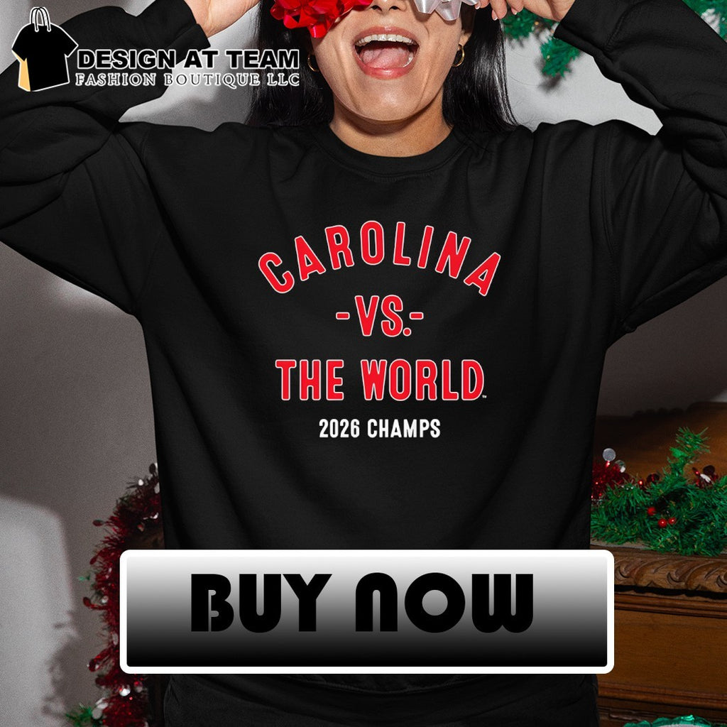 Carolina Hurricanes vs. The World 2026 Champs Hockey NHL shirt