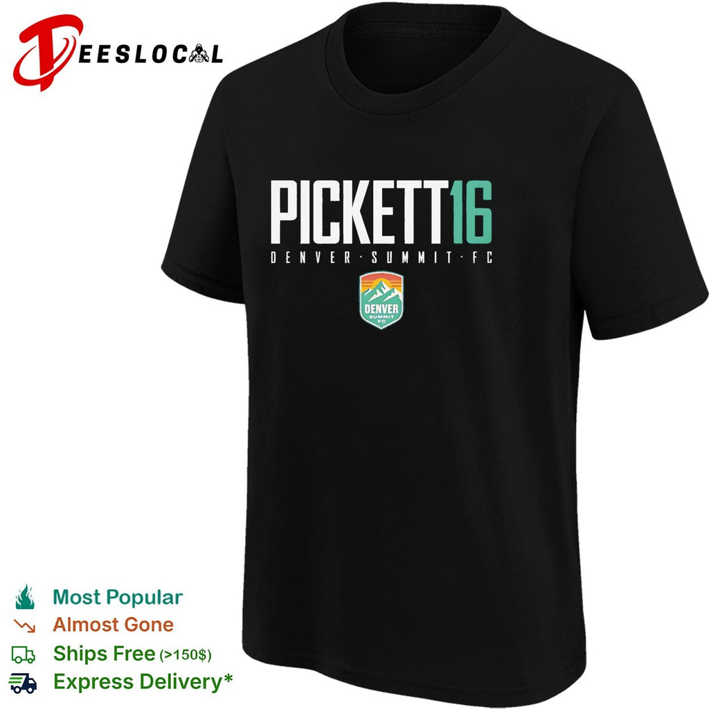 Carson Pickett 16 Denver Summit FC professional women’s soccer team shirt