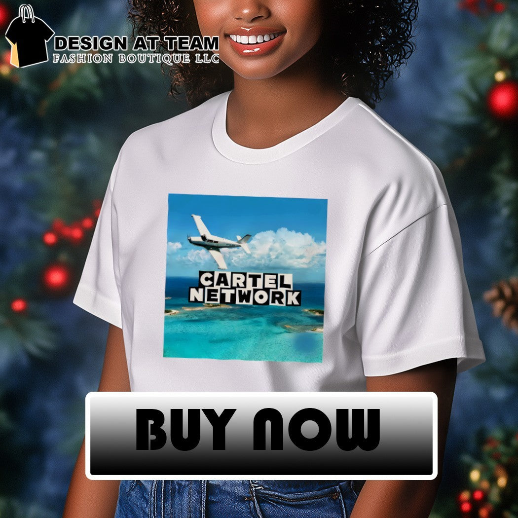 Cartel Network Cartel Pilots Wanted parody shirt