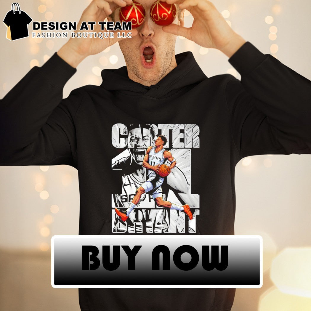 Carter Bryant #11 San Antonio Spurs Basketball Player NBA 2026 shirt