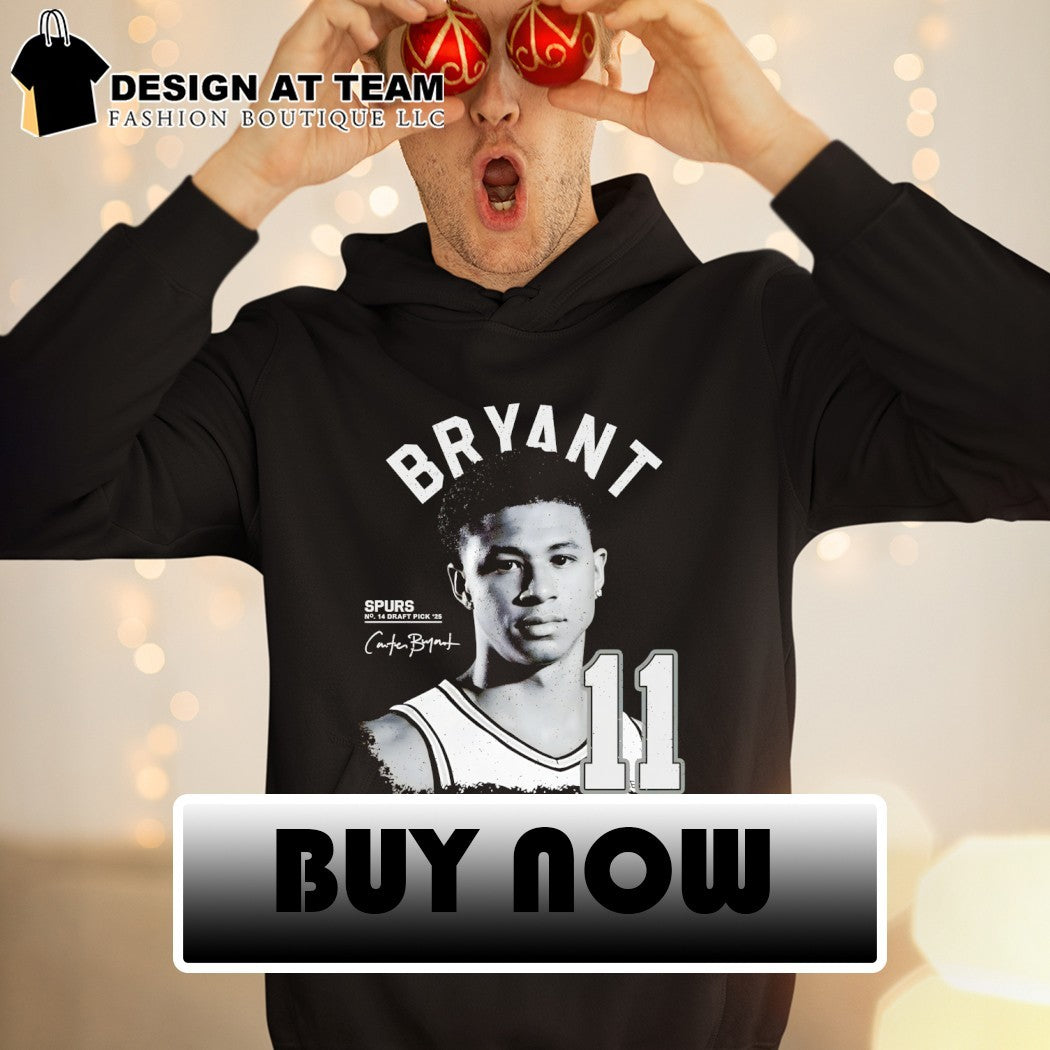 Carter Bryant San Antonio Spurs Basketball player Spurs 14 draft Pick ’25 shirt