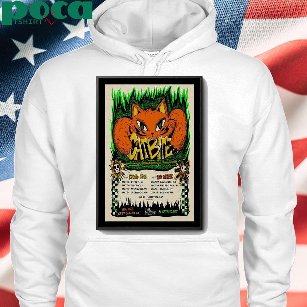 Catbite Doom Garden Tour 2025 Poster shirt