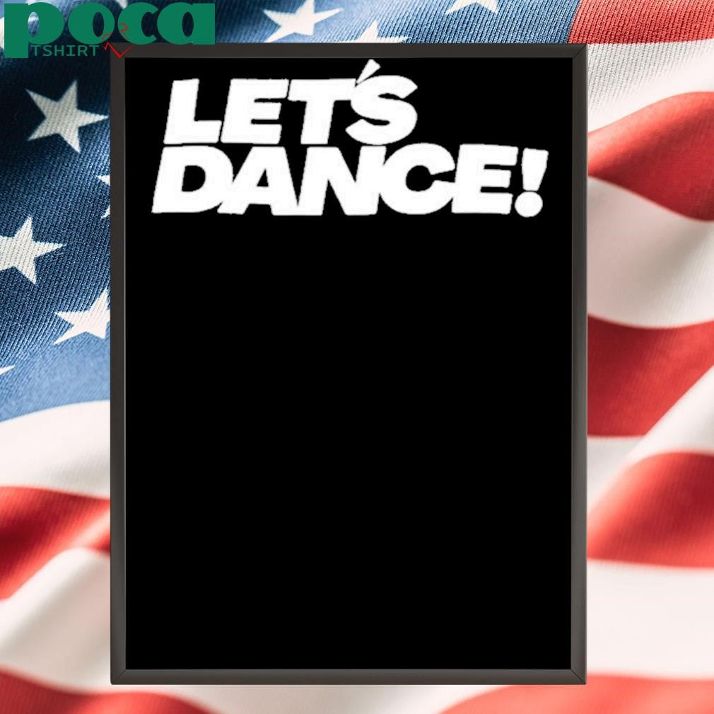 Cate Canning Wearing Lets Dance Shirt
