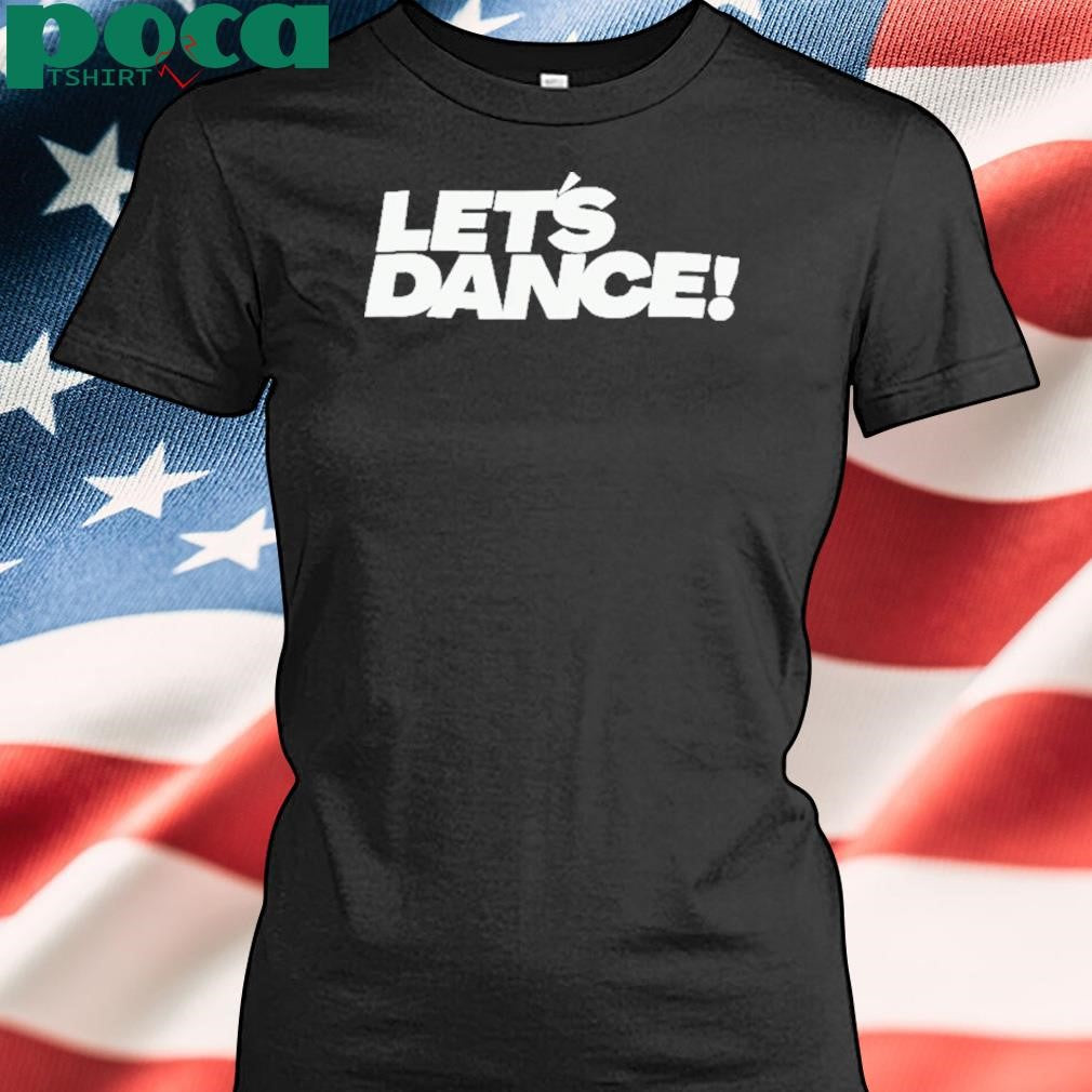 Catecanning Wearing Let’s Dance Shirt